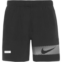 Nike Herren Shorts M NK Challenger Flash BLACK/BLACK/BLACK/REFLECTIVE Silv