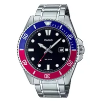 Casio Mdv-107d-1a3 Uhr Silver Grey One Size