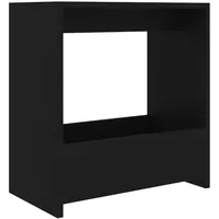 VidaXL Beistelltisch Schwarz 50x26x50 cm Holzwerkstoff