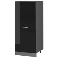 Vicco Hochschrank R-Line Schwarz 60 cm