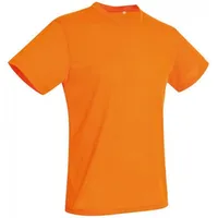 Stedman Active Cotton Touch Men Sportshirt Herren cyber orange,