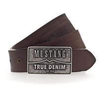 Mustang Gürtel Men Leather Belt W110 Schwarz - kürzbar
