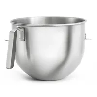 KitchenAid Edelstahlschüssel mit Griff 5KSMB70J weiß