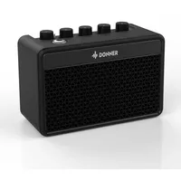 Donner Mini Gitarrenverstärker Combo Amp 5W, tragbarer wiederaufladbarer Gitarre