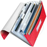 Leitz Fächermappe WOW 4589 6 Fächer rot