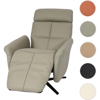 Mendler Relaxsessel HWC-L10, Design Fernsehsessel TV-Sessel Liegesessel, Liegefunktion drehbar,