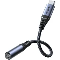 Joyroom Audio Adapter USB-C DAC-Adapter auf 3,5-mm-Miniklinke – Schwarz