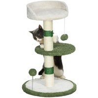 PawHut Kratzbaum 64 cm Runder mit Liegefläche für Katzen