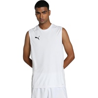 Puma teamGOAL ärmelloses Trikot Herren 04 white/black/feather gray XL