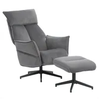 Happy Home Relaxsessel mit Hocker 73 x 115 x