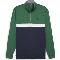 Puma Puma, Herren, Laufjacke, Pure Colorblock 1/4 Zip (XS),