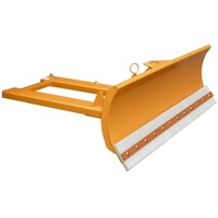 Bauer Südlohn Schneeschieber SCH-V 180, lackiert, Gelborange