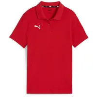 Puma teamGOAL Casuals Poloshirt Damen 01 red/white S