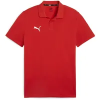 Puma teamGOAL Casuals Poloshirt Herren 01 red/white XL