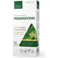 MEDICA HERBS Ashwagandha 500 mg, 60 Kapseln.