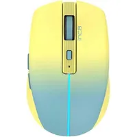 Inca Maus 1600 DPI Wireless Bluetooth 6D Taste Gelb