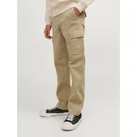 JACK & JONES Tkane Harlow Cargohose Crockery 14 Jahre