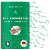 Silberkraft Schlupfwespen gegen Kleidermotten 6x3 St