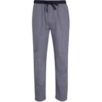 Tom Tailor Herren Pyjama-Hose aus Baumwolle mit Karomuster, blau,
