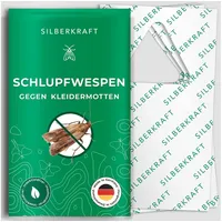 Silberkraft Schlupfwespen gegen Kleidermotten 6x12 St
