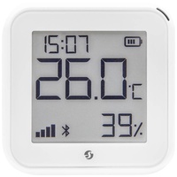 Shelly H&T Gen 3 Matte White Funk-Temperatursensor, -Luftfeuchtesensor Bluetooth,