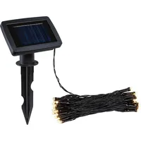 Paulmann Solar Lichterkette Aurinka IP44 3000K Schwarz