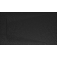 Breuer Duschwanne LiteLine Rechteck Mineralguss Anthrazit 60 cm x