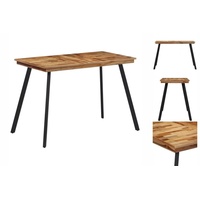VidaXL Esstisch 120 x 76 x 62 cm braun