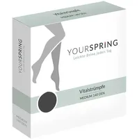 Belsana YOURSPRING medium transparent AD 38/39 schwarz