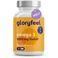 Gloryfeel ® Omega 3 Fischöl 660mg EPA und 440mg