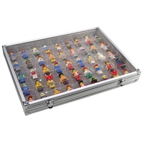 SAFE Schwäbische Albumfab Sammelvitrine Alu mit 45 Fächern