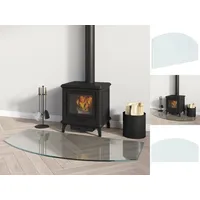 VidaXL Kaminofen Glasplatte 100x50 cm