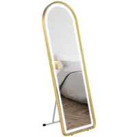 Homcom Standspiegel Gold