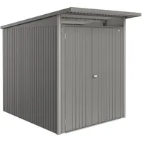 Biohort Metall-Gerätehaus AvantGarde ECO Gr. A2 quarzgrau-metallic Doppeltür