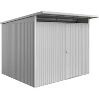 Biohort Metall-Gerätehaus AvantGarde ECO A6 silber-metallic