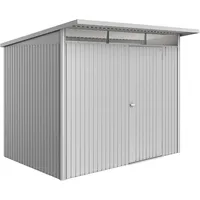 Biohort Metall-Gerätehaus AvantGarde ECO A5 silber-metallic Standardtür