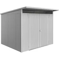Biohort Metall-Gerätehaus AvantGarde ECO Gr. A6 silber-metallic Doppeltür