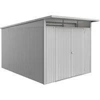 Biohort Metall-Gerätehaus AvantGarde ECO Gr. A8 silber-metallic Doppeltür