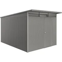 Biohort Metall-Gerätehaus AvantGarde ECO A8 quarzgrau-metallic Standardtür