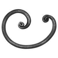 FeNau GmbH Rundeisenbarock Schmeideeisen Zaunbau Barock 110x155 mm