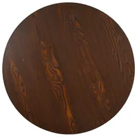 VidaXL Bistrotisch Dunkelbraun 80 cm MDF