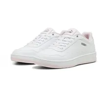 Puma Court Classy Turnschuhe, White Whisp Of Pink Silver
