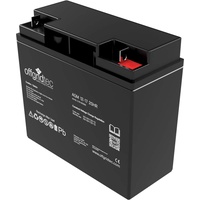 Offgridtec Offgridtec® 17Ah 12V Bleiakku AGM Zyklenfest USV Ersatz