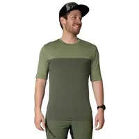 Dynafit Traverse S-tech Kurzarm-t-shirt - Thyme - XS-S