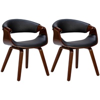 CLP 2er Set Esszimmerstuhl Foley Mit Kunstleder- Oder Stoffbezug