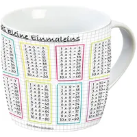 Gedalabels Kleines 1x1 Kaffeetasse 0,3 l Weiß