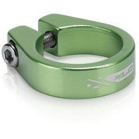 XLC Sattelstütz-Klemmring PC-B09 Ø 34.9 mm limegreen. mit Innensechskant