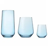 Pasabahce Allegra Universal Mehrzweck-Wassergläser 3er-Set Geeignet für Wein, Säfte,
