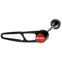 DT Swiss RWS MTB/Road Stahl-Schnellspanner,145mm mit Alu Hebel schwarz/rot