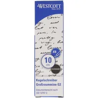 Westcott Kugelschreiberminen XB schwarz, 10 St.